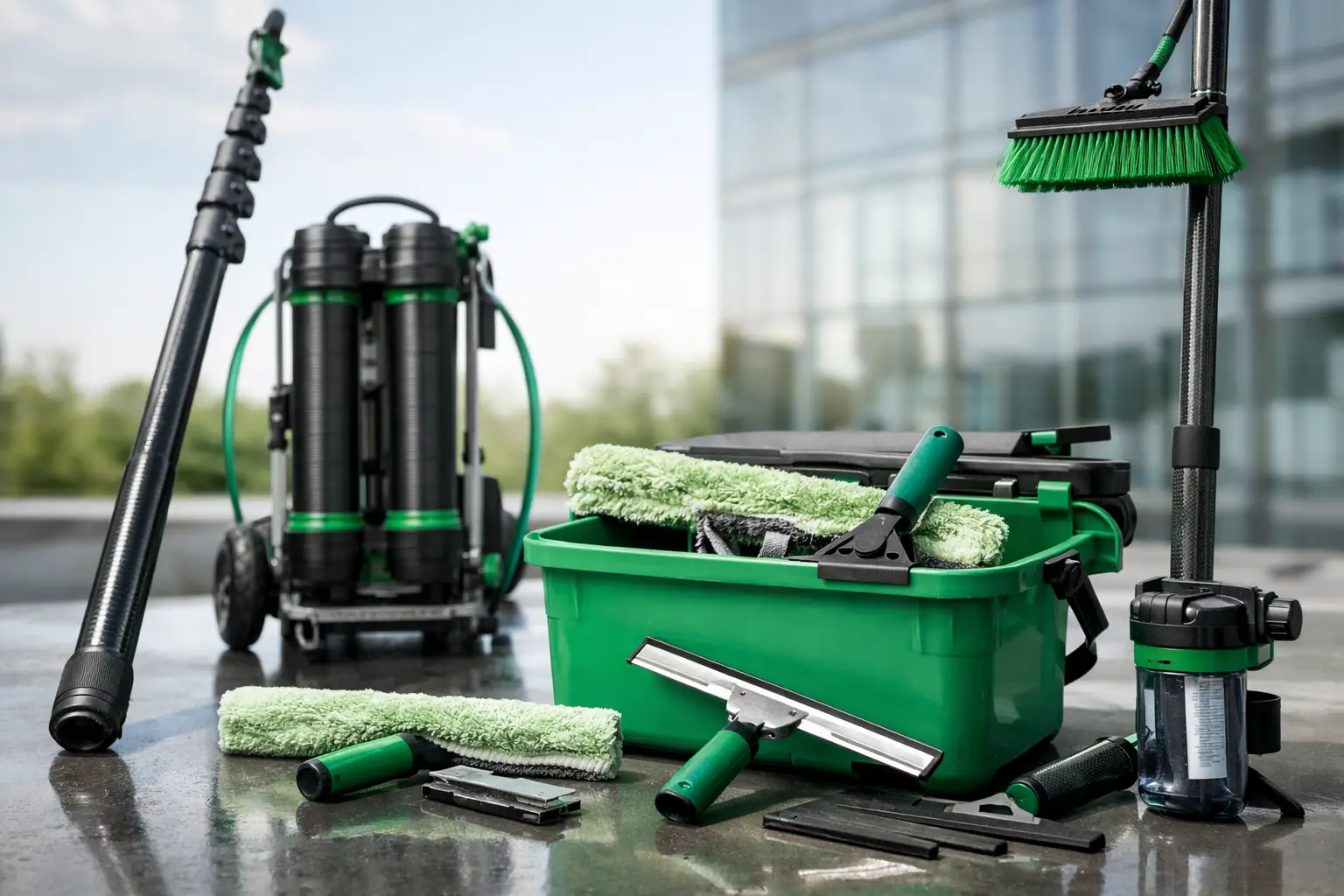 Ofertas Unger para mantenimiento con criterio Limpieza Cristales