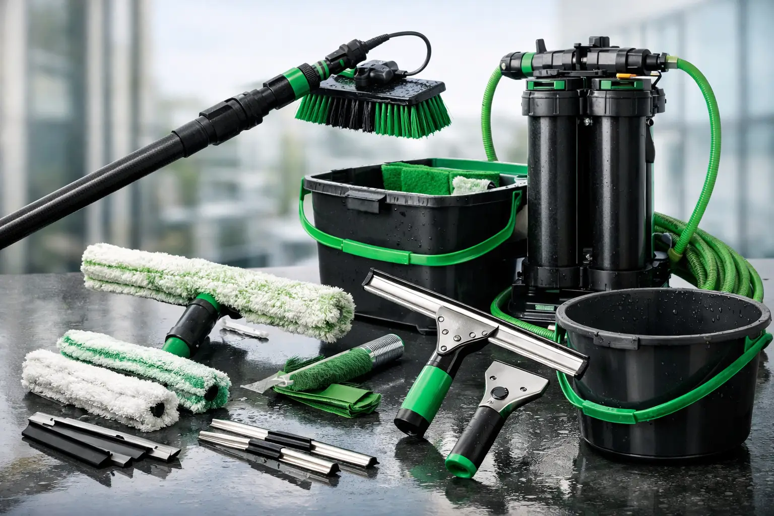 8 accesorios Unger imprescindibles profesionales Limpieza Cristales