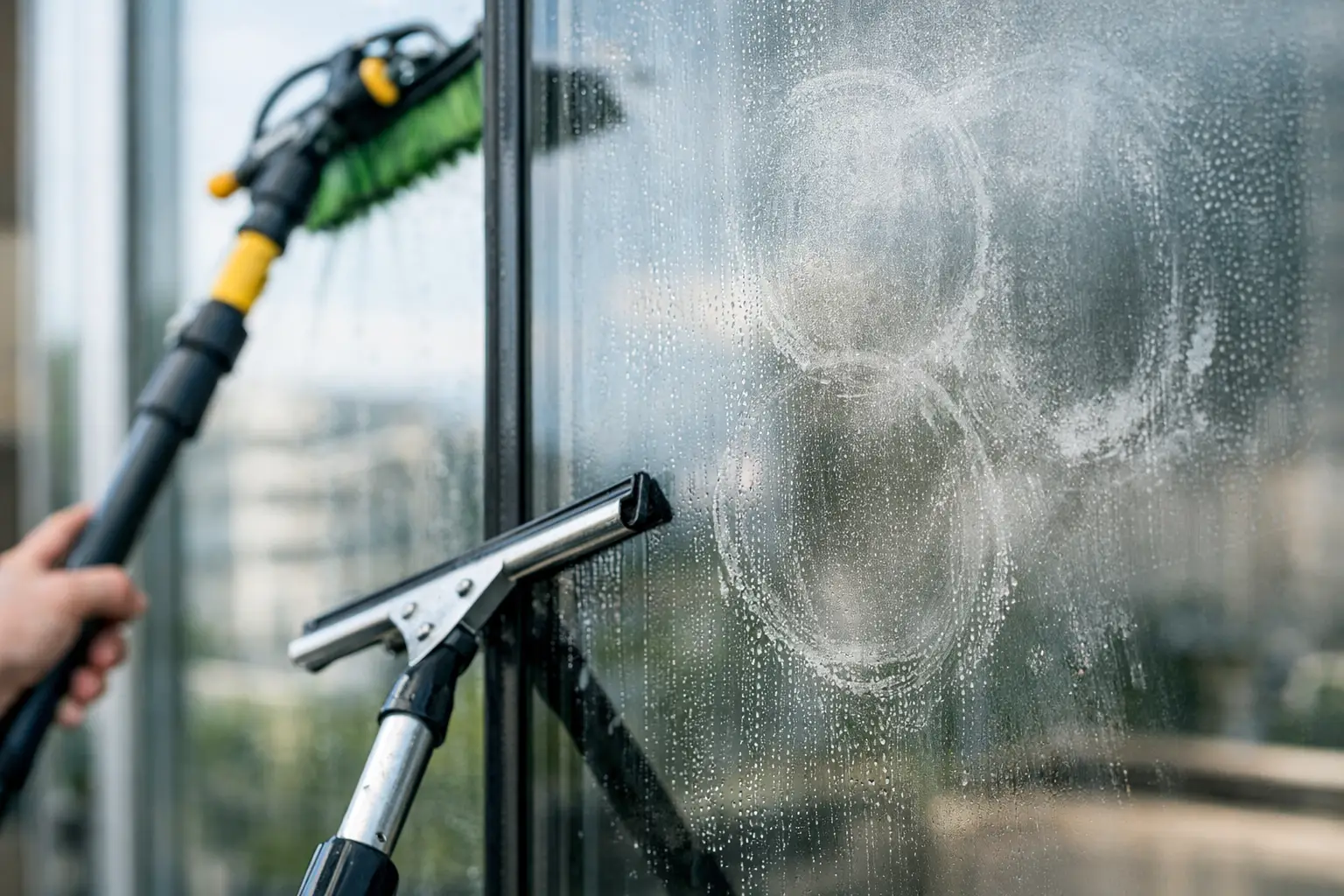 Por qué quedan halos en ventanas Limpieza Cristales