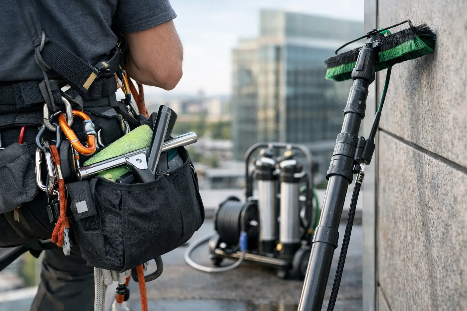 Mejores accesorios para trabajos verticales Limpieza Cristales