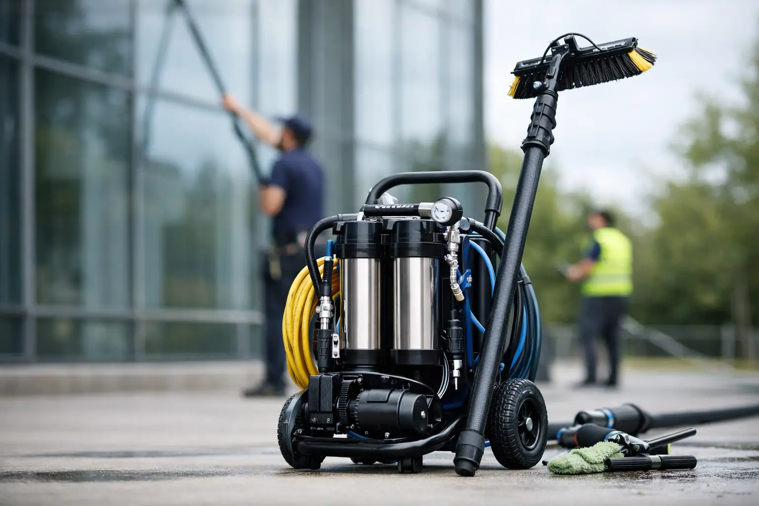 Equipo de ósmosis portátil profesional Limpieza Cristales