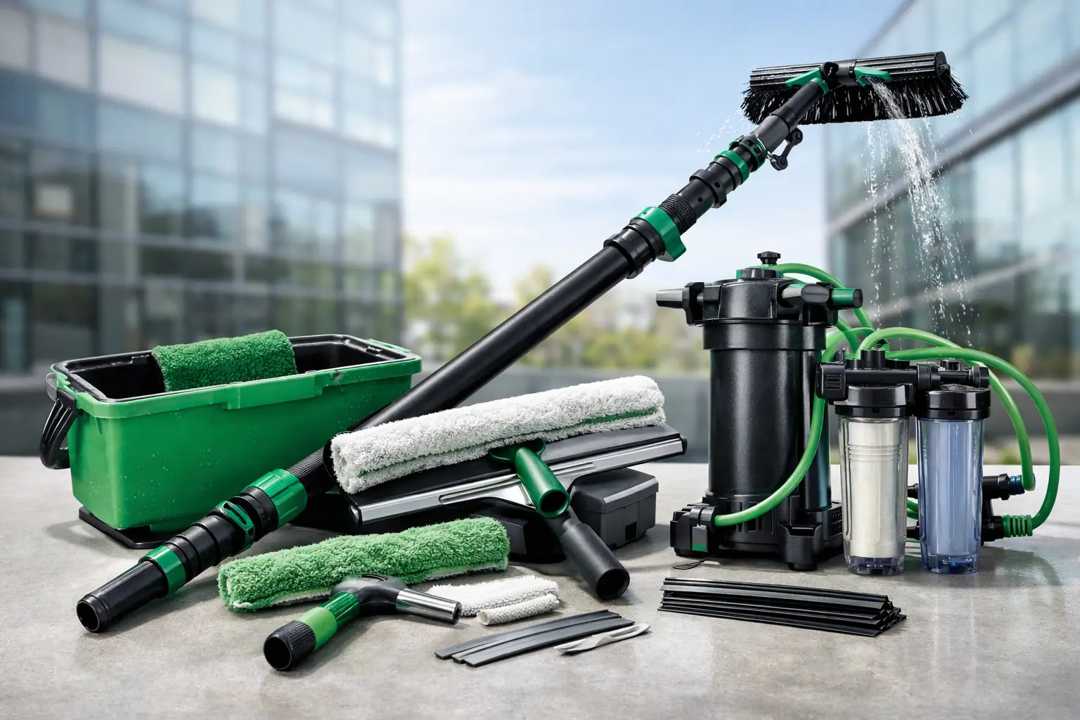 Cómo elegir kit Unger profesional sin fallar Limpieza Cristales