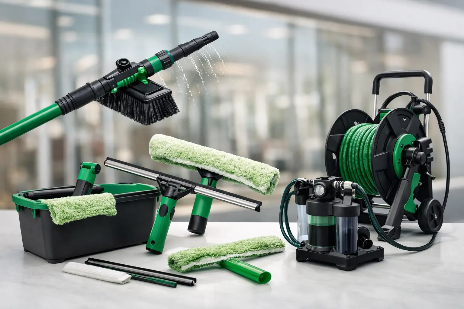 Kit Unger para escaparates: qué elegir Limpieza Cristales