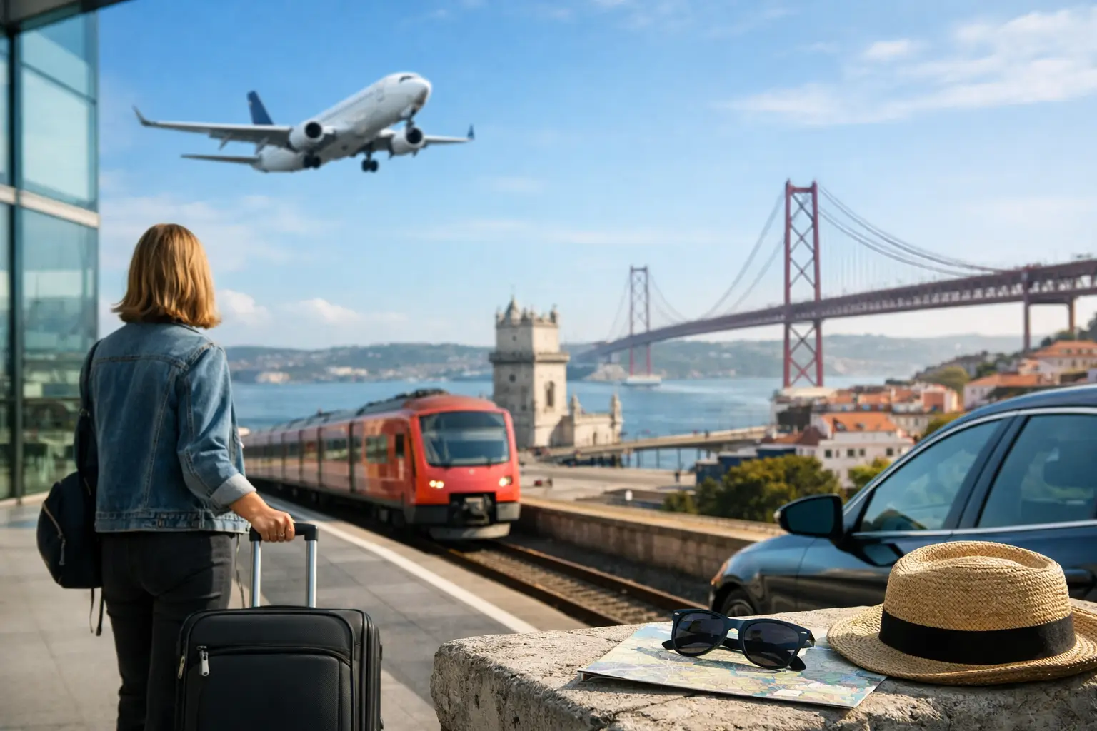 How to Travel from Faro Airport to Lisbon
