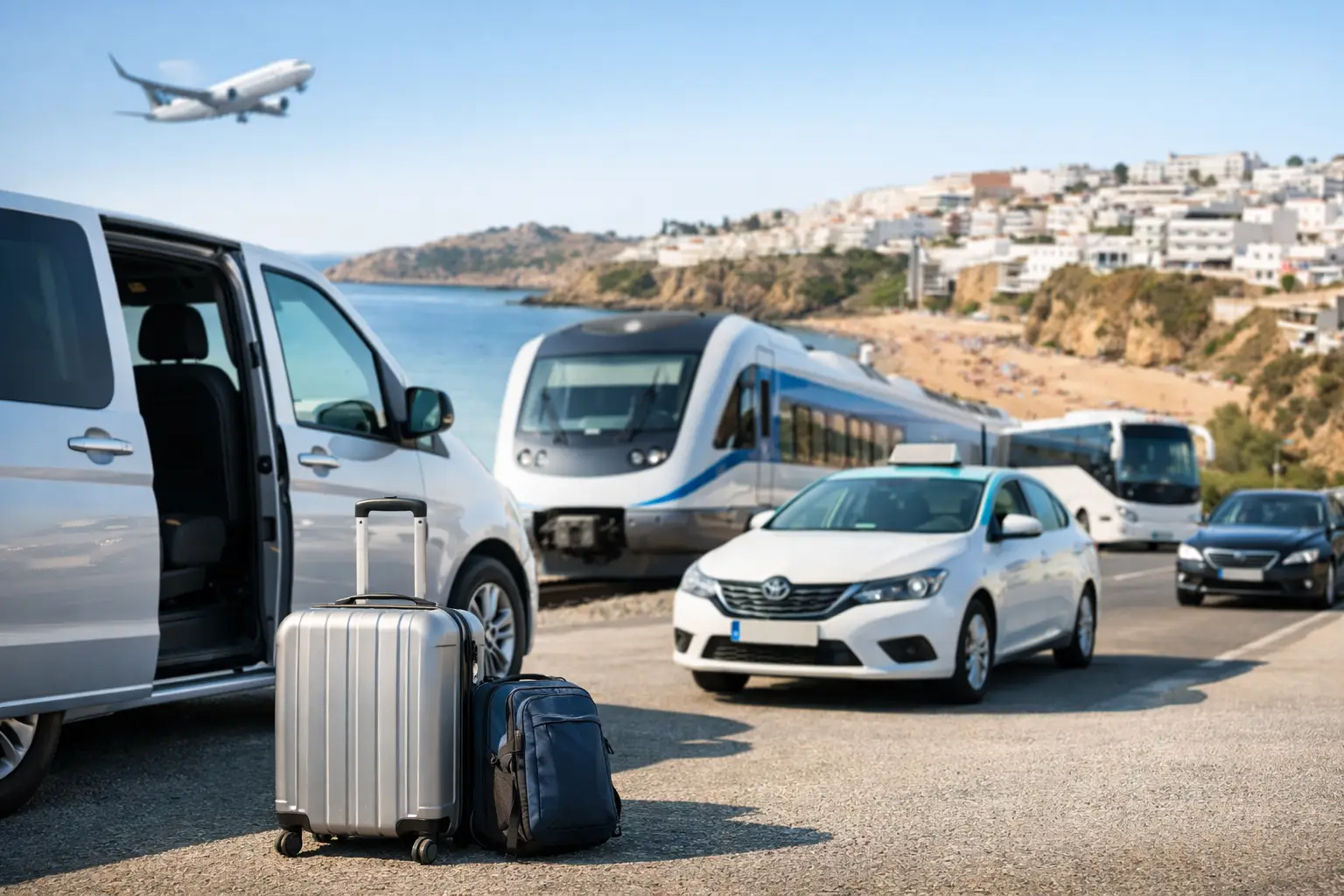 Faro to Albufeira transfer options explained