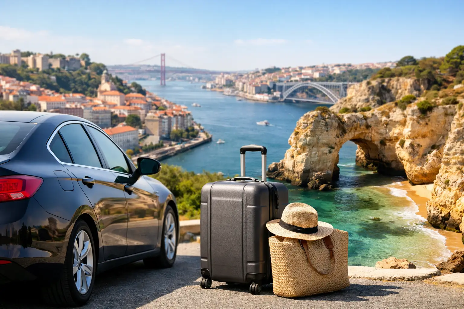 Transfer from Lisbon or Porto to the Algarve