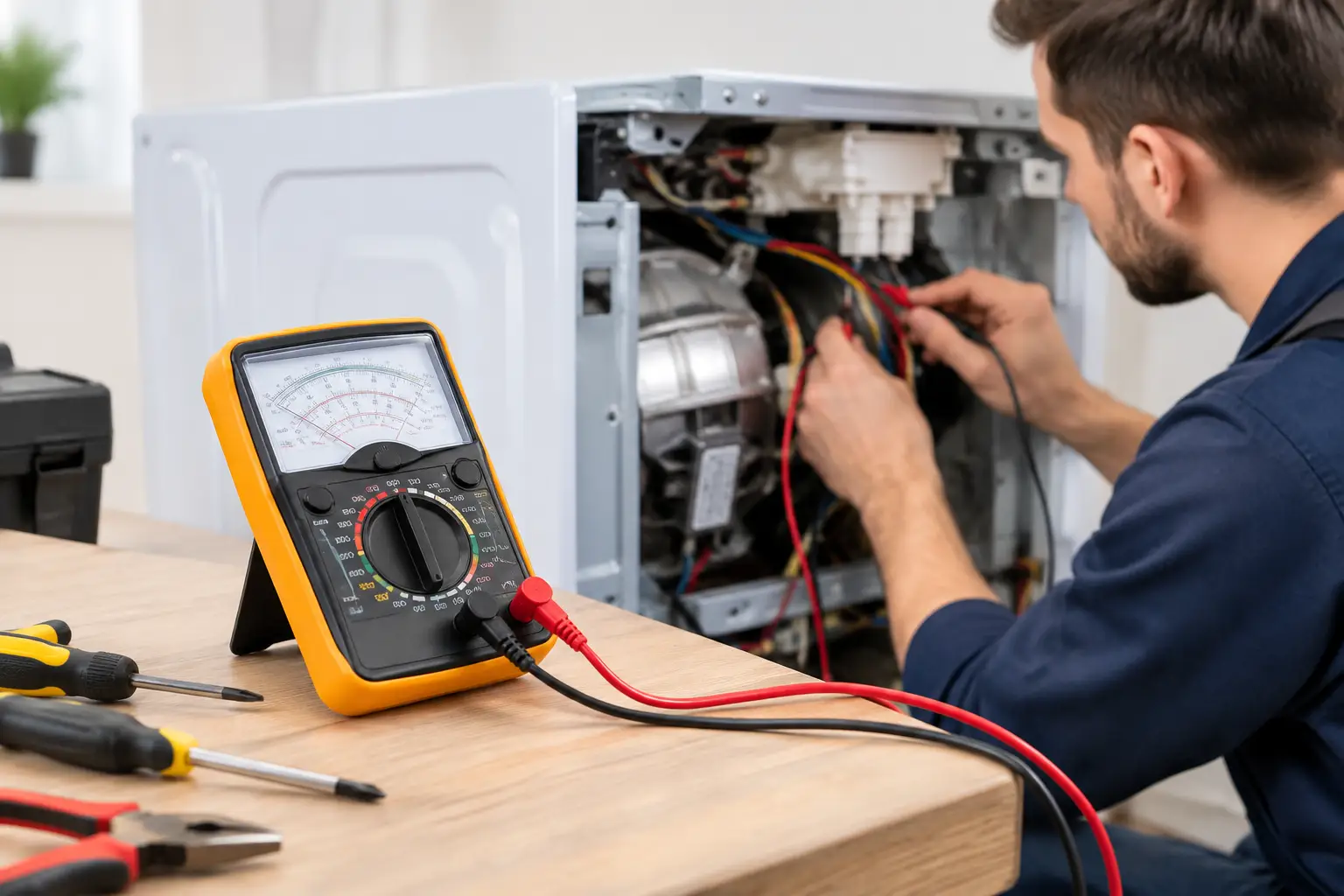 Analog Digital Multimeters for Appliance Repair