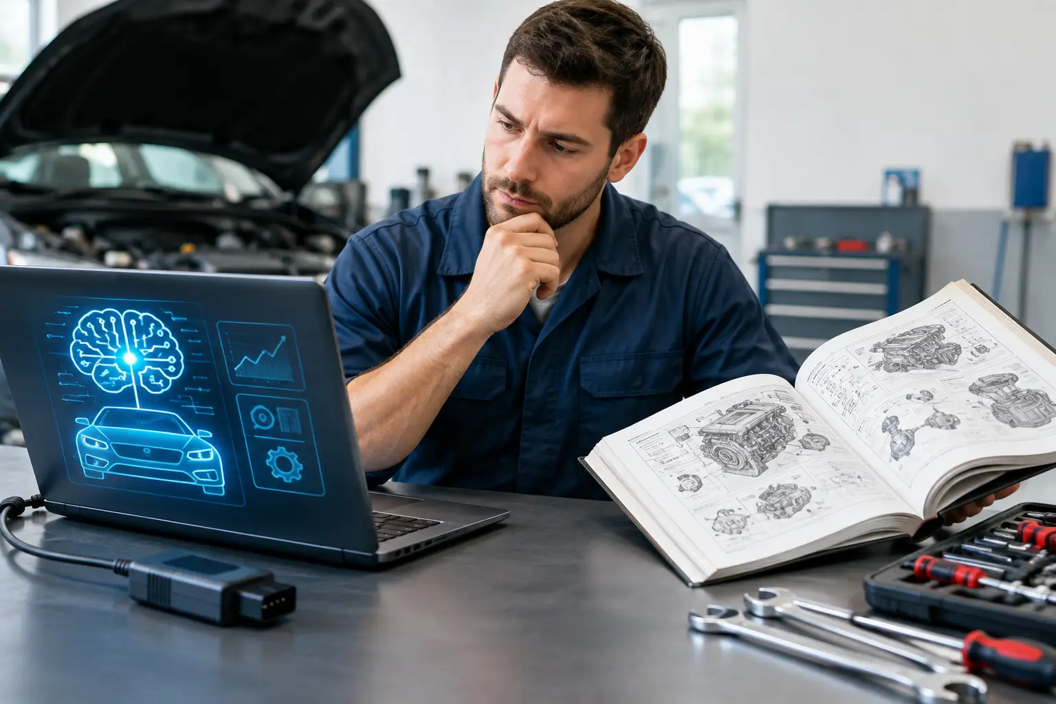 AI Diagnostics Versus Repair Manuals: What Wins?