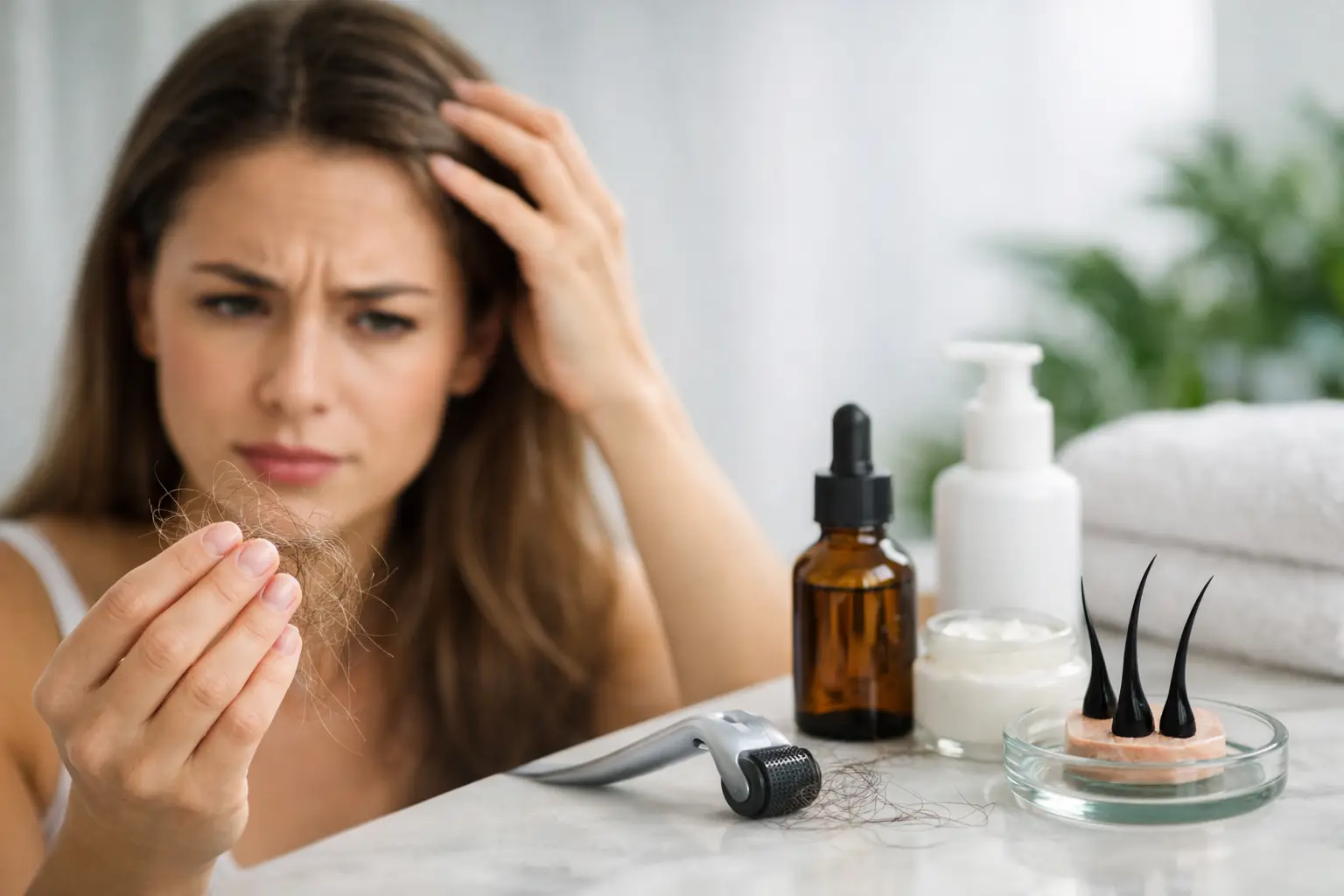 Tratamento capilar para queda de cabelo funciona?