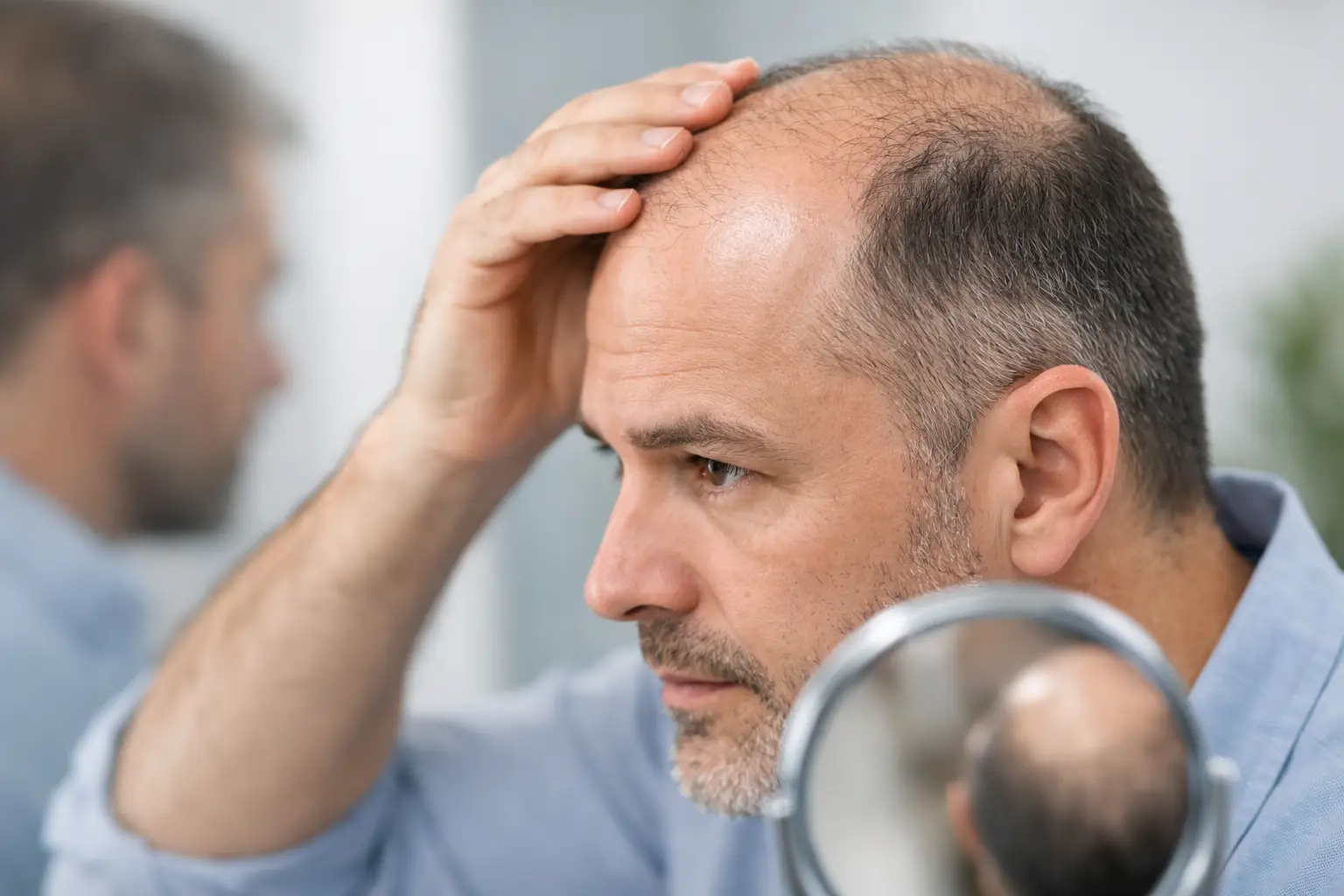Calvície sem queda de cabelo: como entender