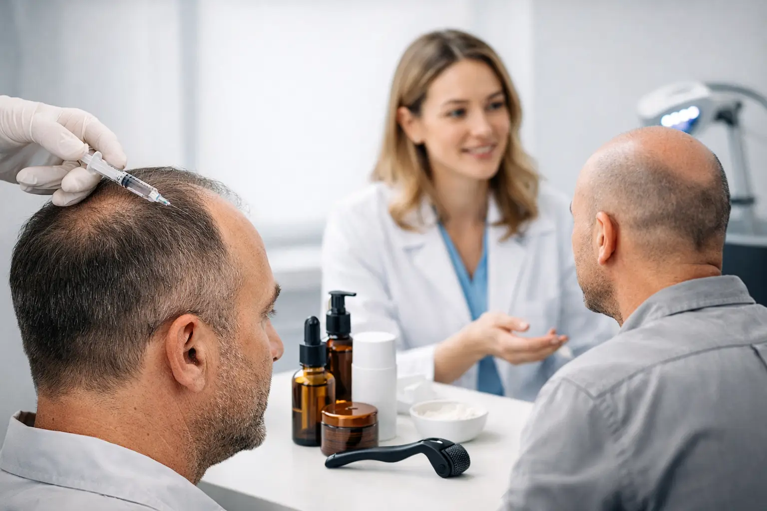 Melhores tratamentos para alopecia hoje