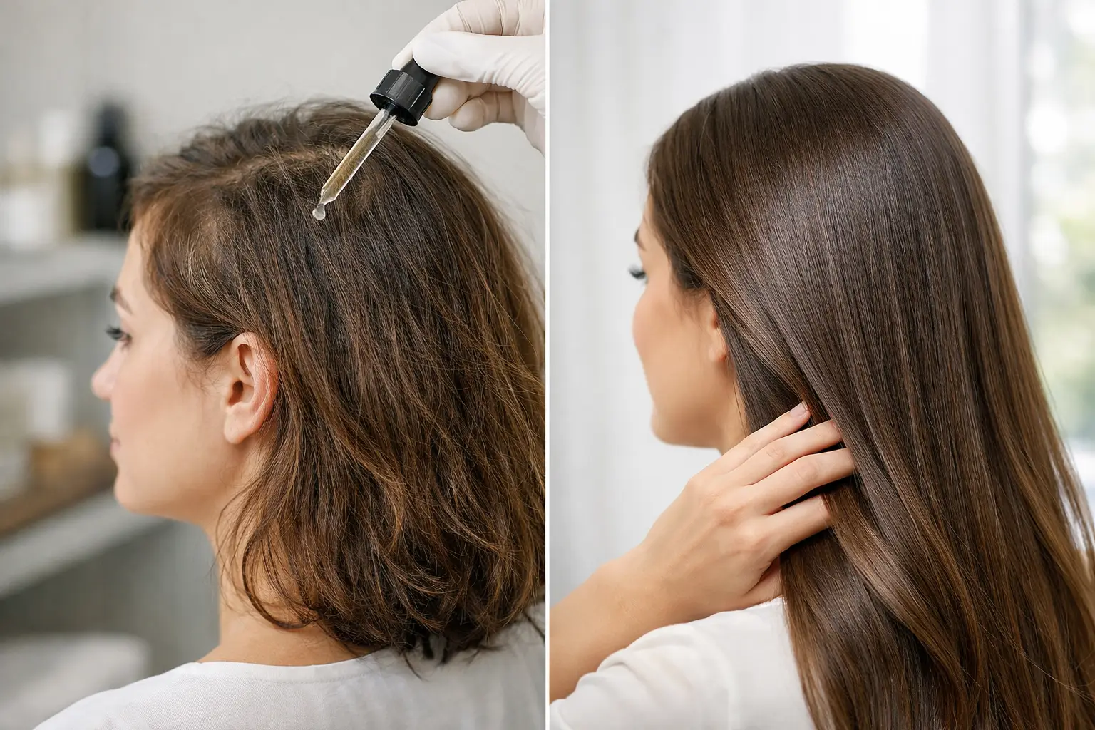 Terapia capilar antes e depois: o que muda
