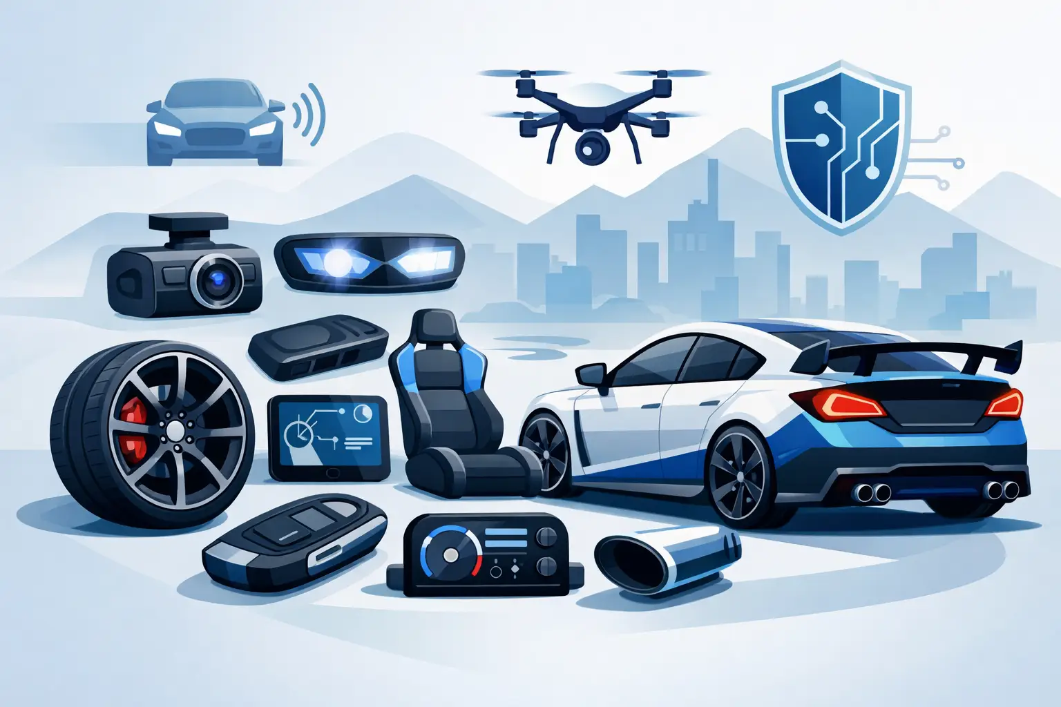 Tendances accessoires automobile custom 2026