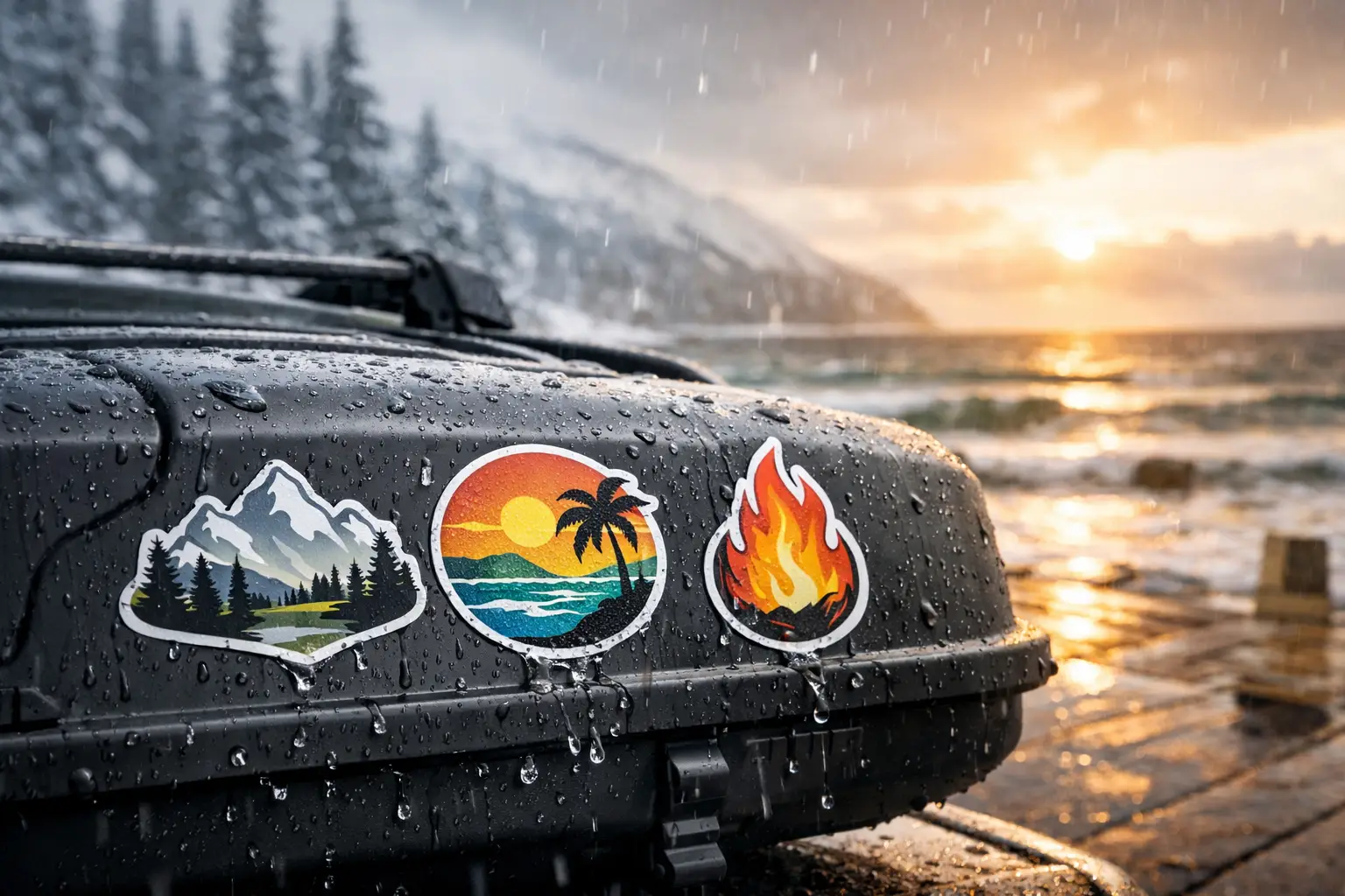 Stickers résistants aux intempéries : bien choisir