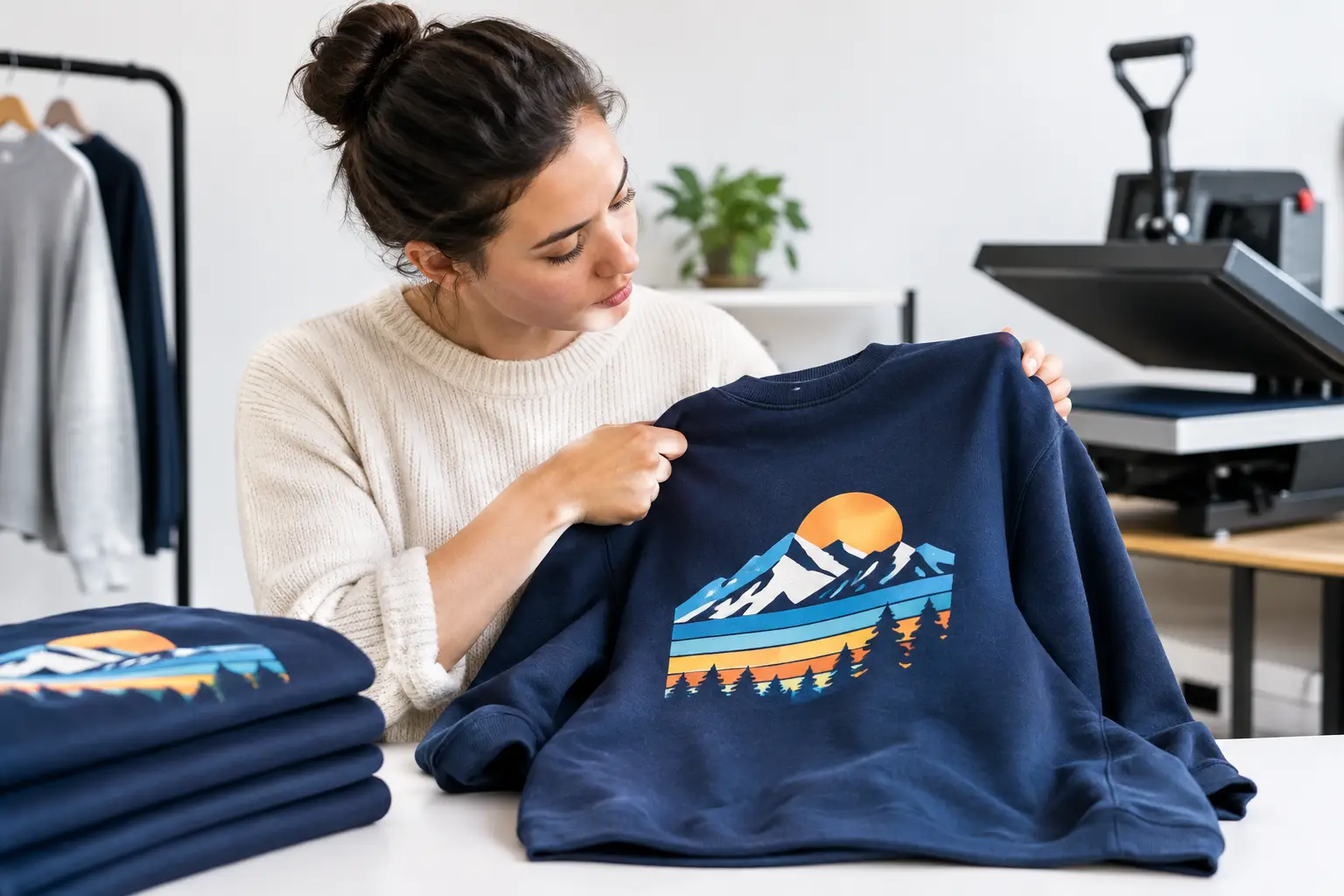 Test transfert sur sweat : validez le bon marquage