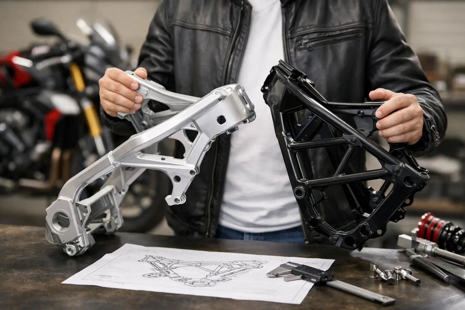 Comment choisir un cadre moto sans se tromper