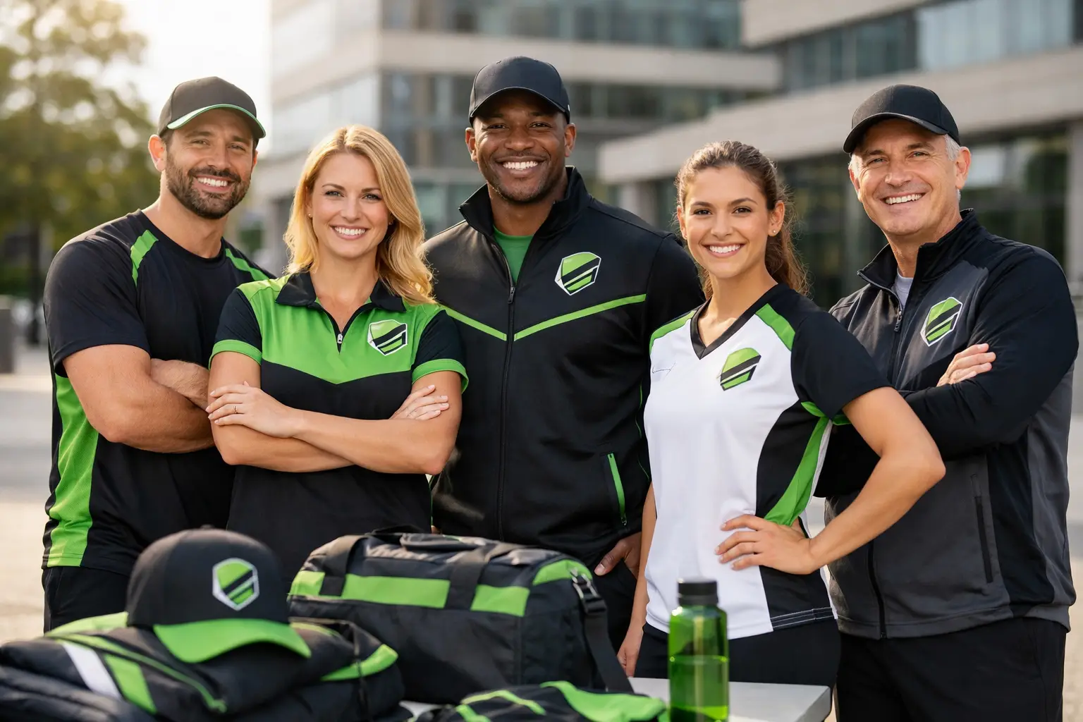 Tenues personnalisées pour une équipe visible