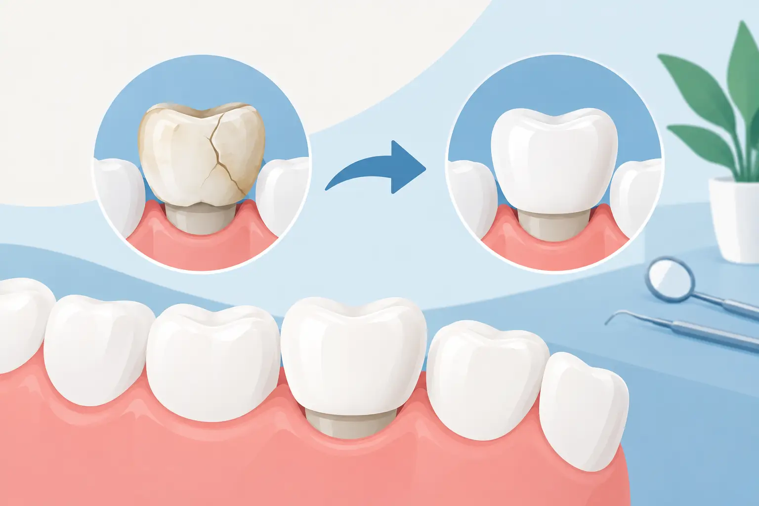 Can Old Crowns Be Replaced? What to Know
