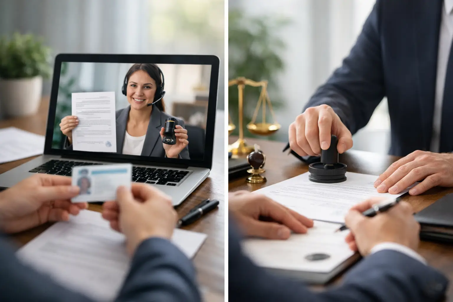 Remote Notarization vs In Person