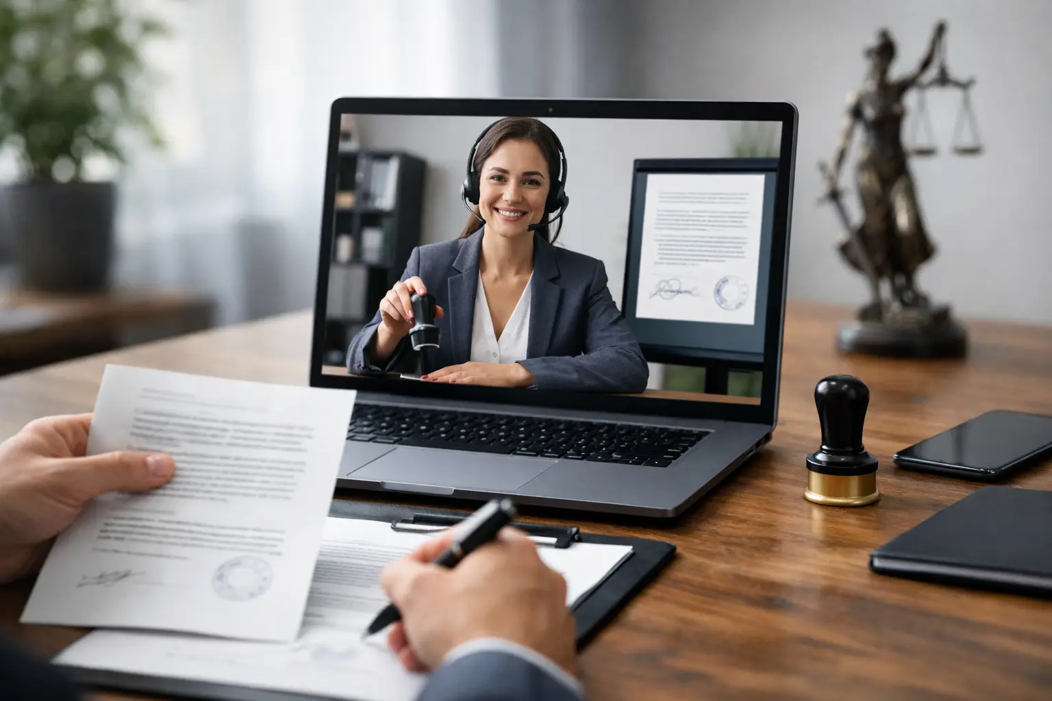 How Does Online Notarization Work?