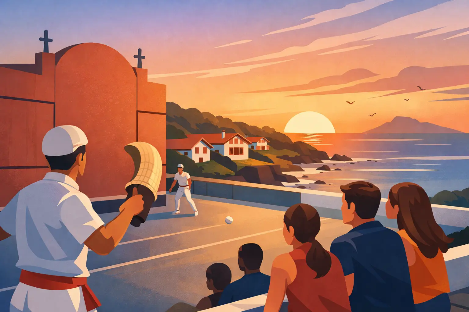 Billet pelote basque Bidart pour vos soirées d’été