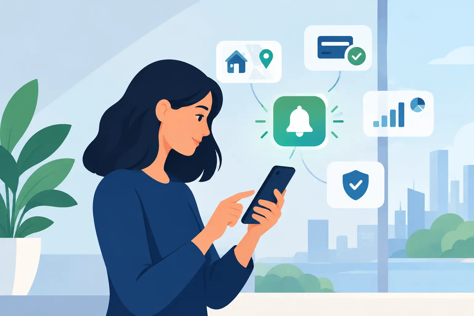 Imagem de destaque: O futuro dos alertas financeiros será contextual