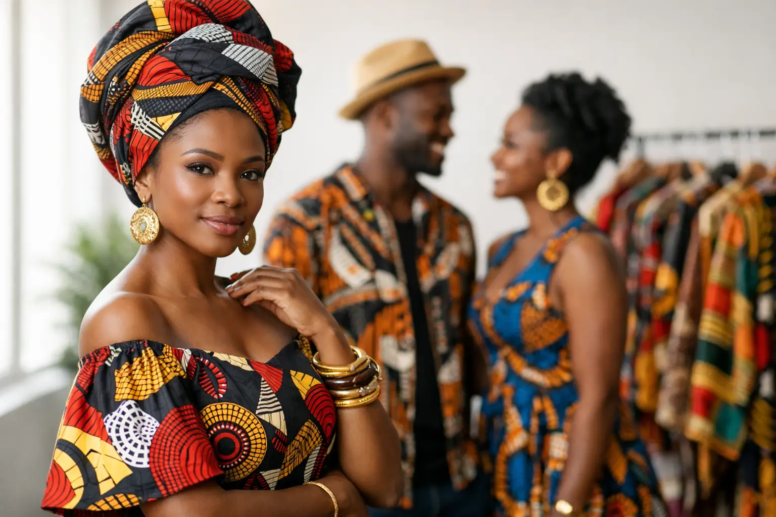 Vêtements afrocentriques, pièces qui affirment