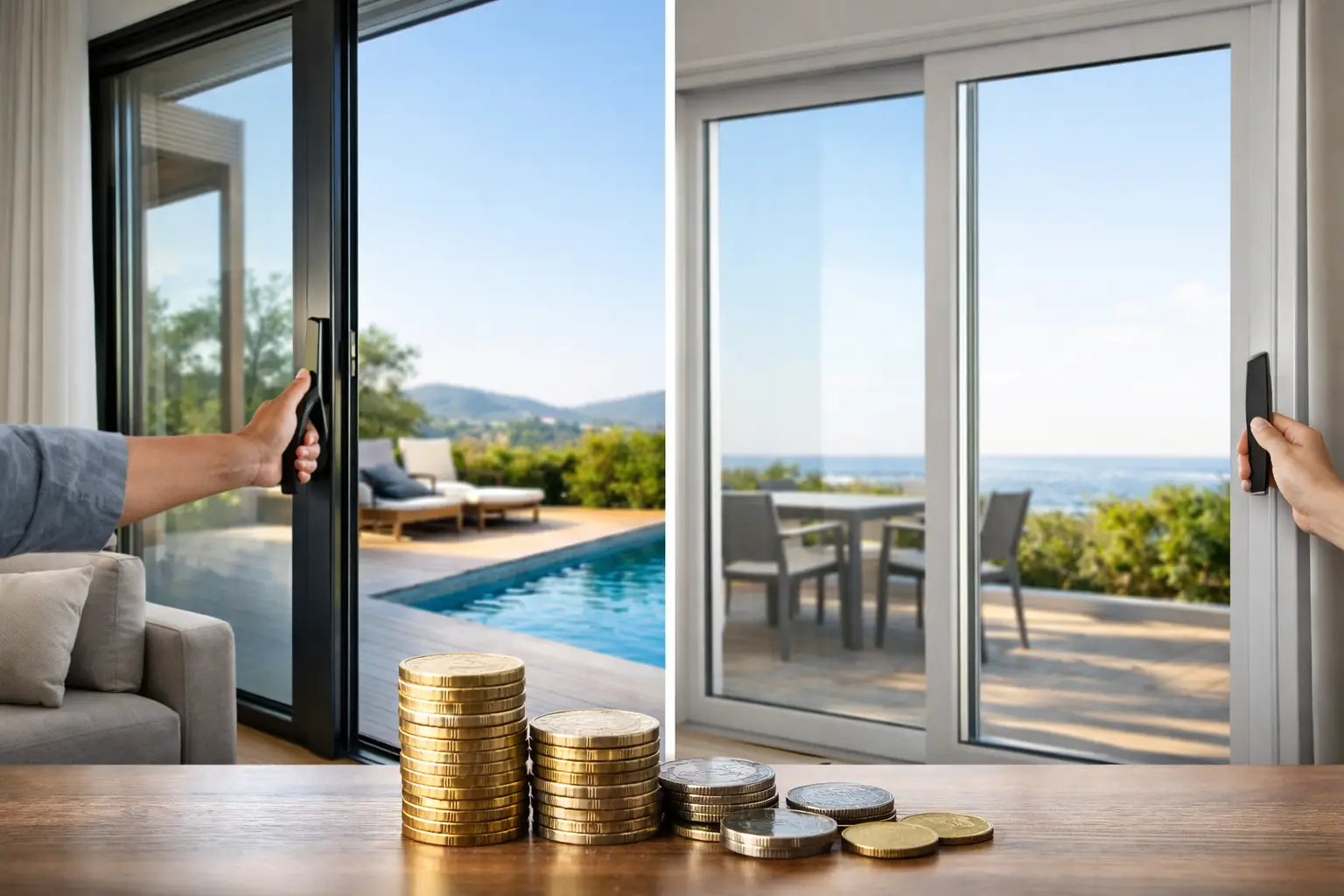 Lift and Slide vs Sliding Doors