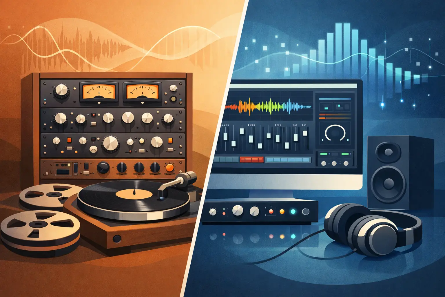 Analog Mastering vs Digital Mastering