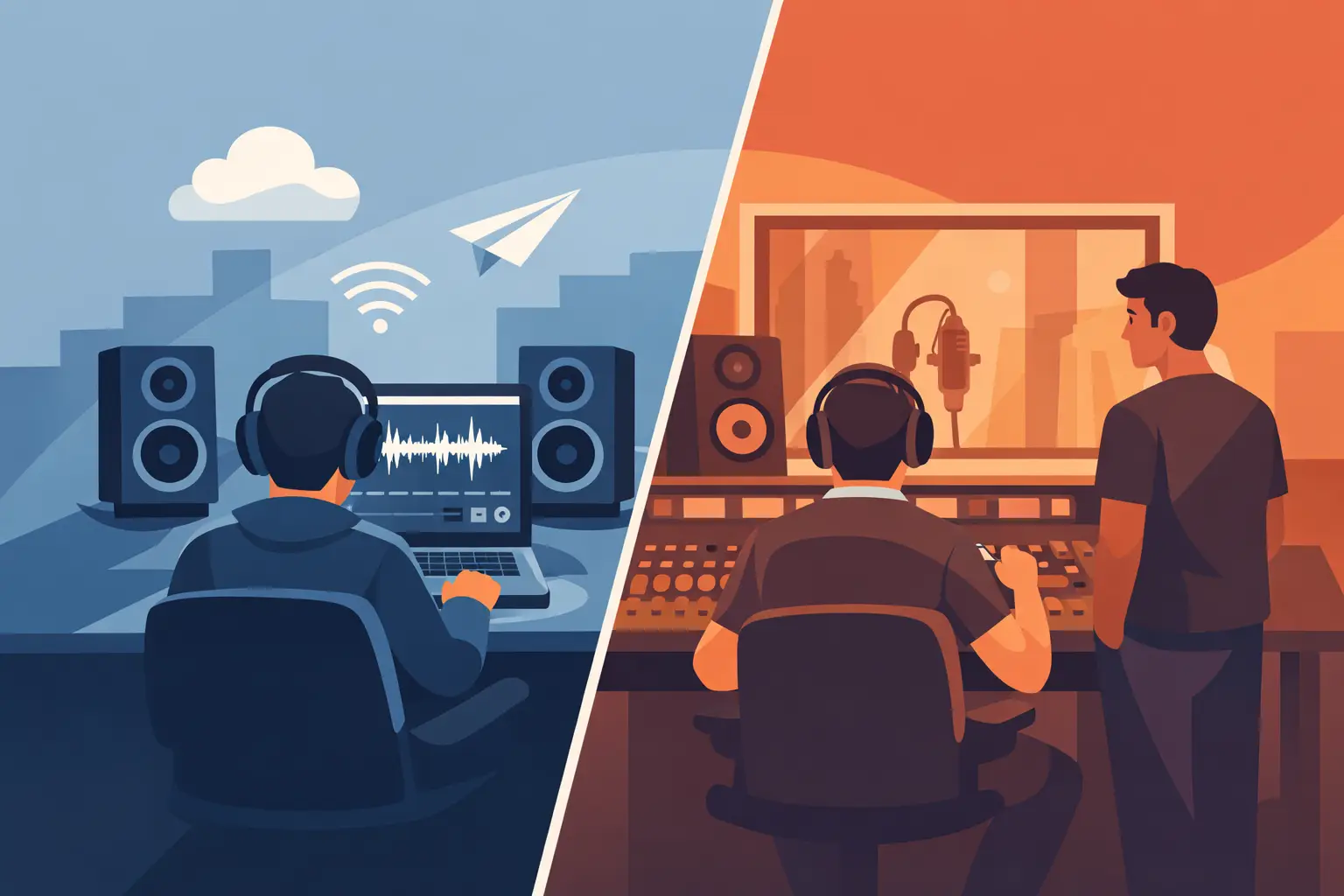 Online Mastering vs Attended Mastering