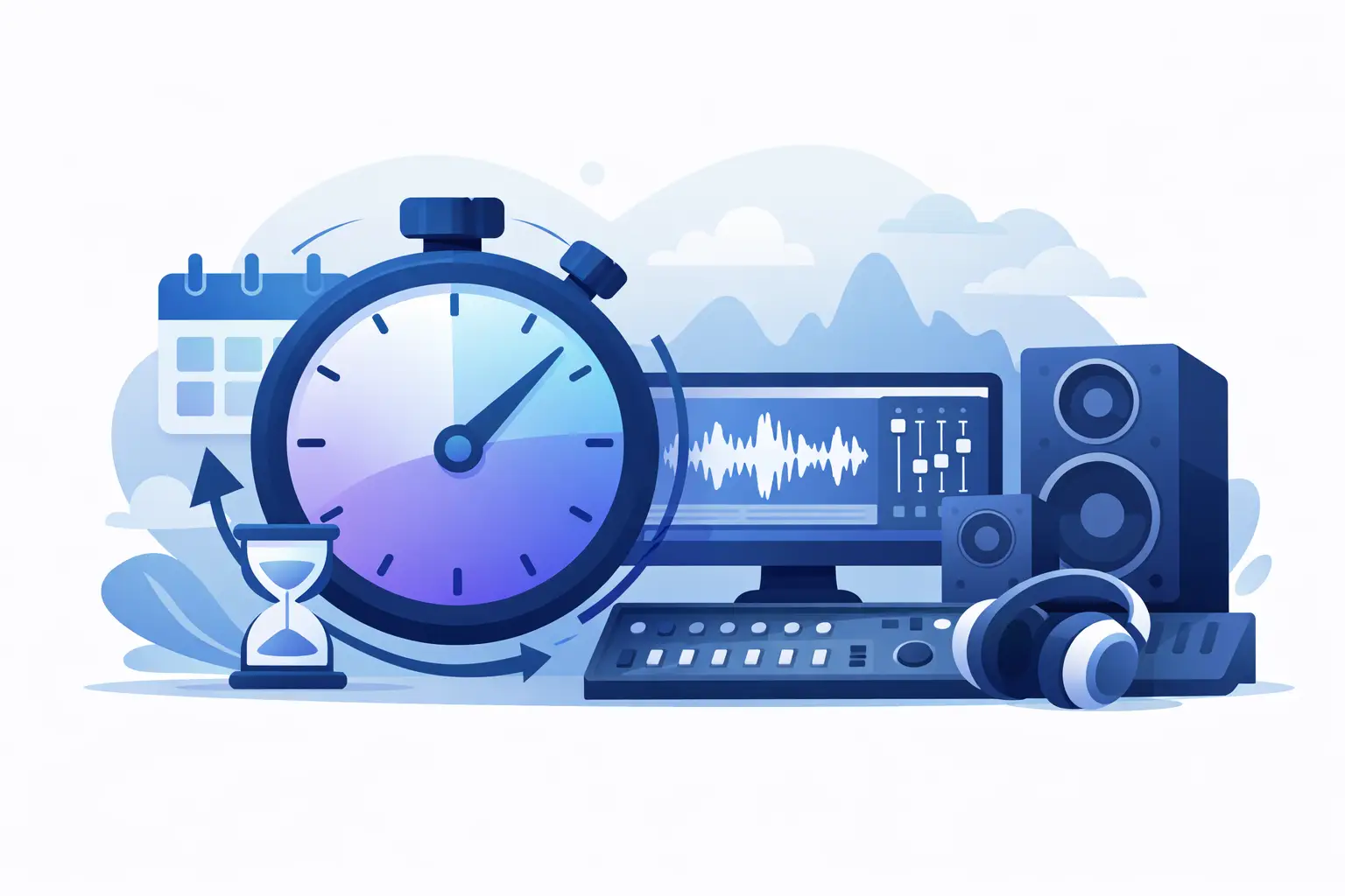 3-Day Turnaround Time for Audio Mastering