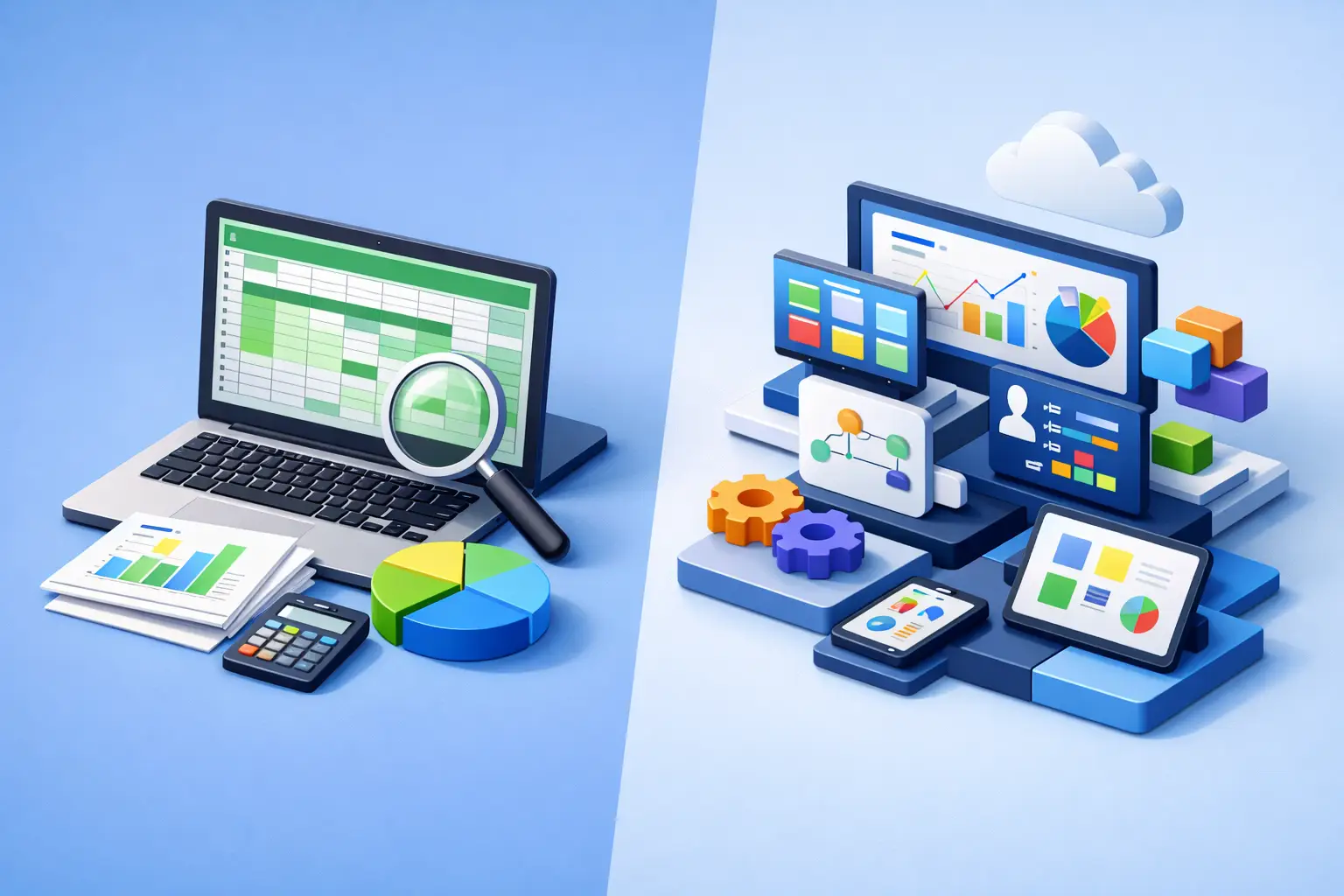 Excel oder operative Unternehmensplattform?