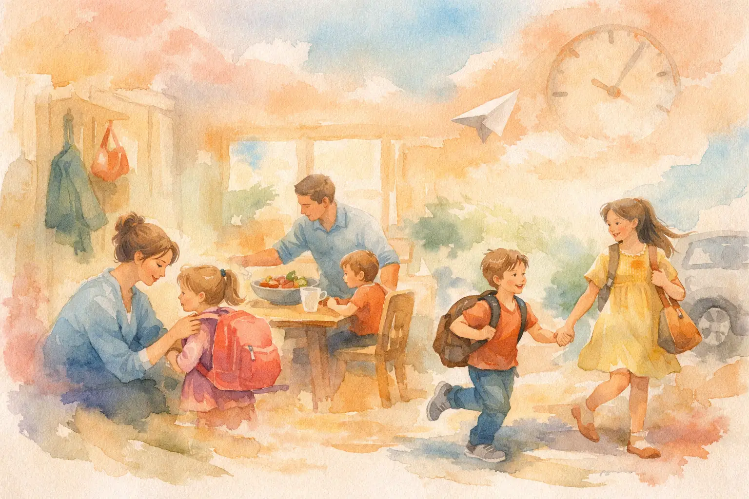 Famiglia organizzata senza stress ogni giorno