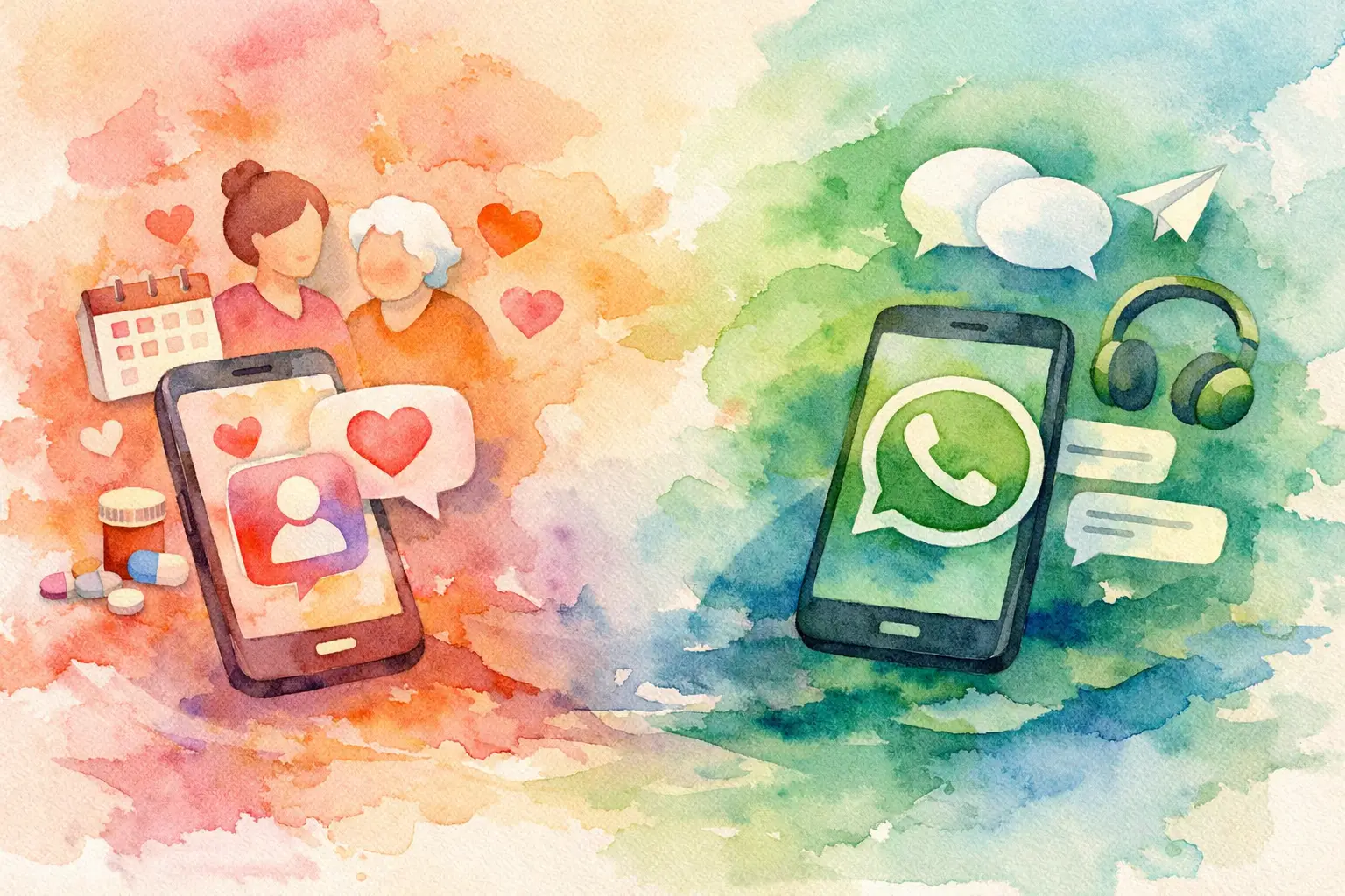App caregiver vs WhatsApp: cosa funziona meglio