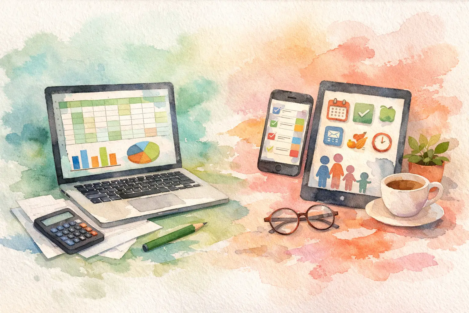 Excel o app per organizzazione familiare?