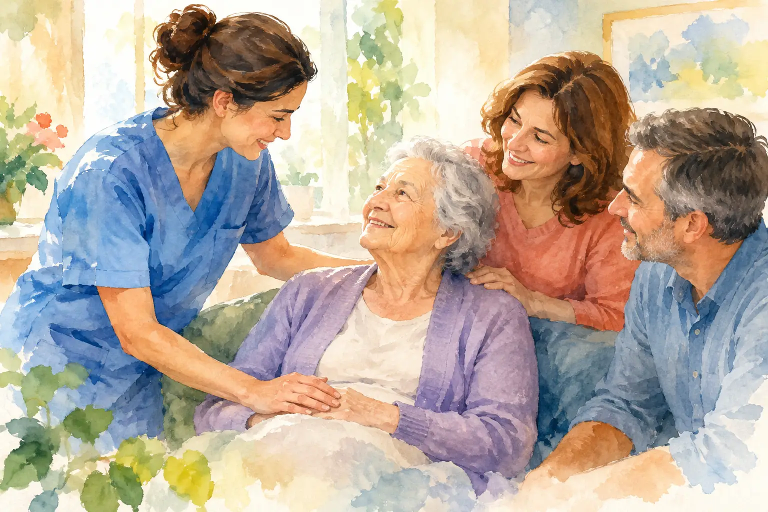 Gestire la collaborazione badante e famiglia