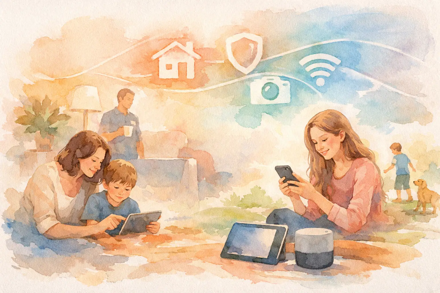 Soluzioni per supervisione familiare quotidiana