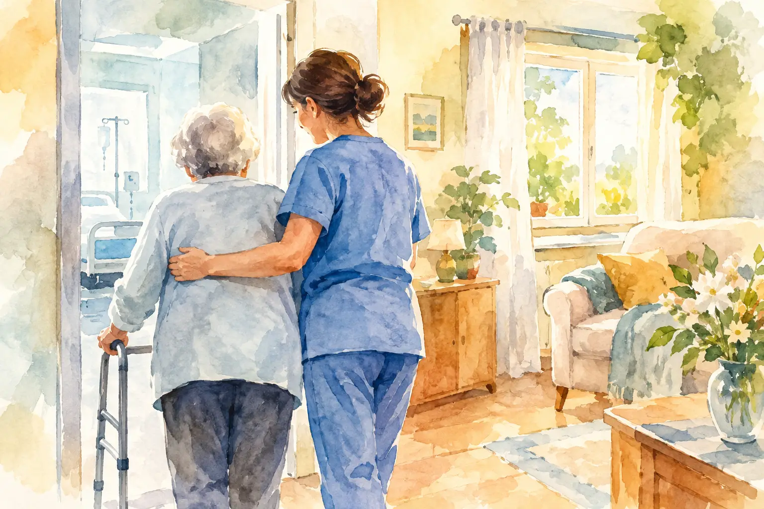 Caso rientro ospedaliero: organizzare casa
