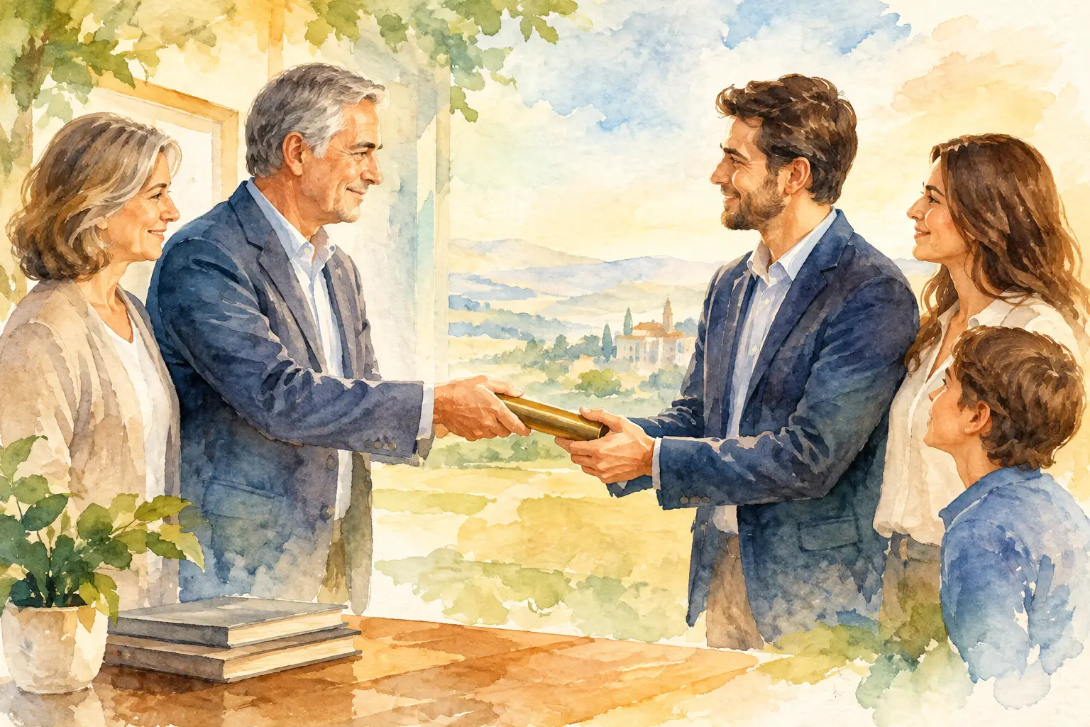 Come creare passaggi di consegne familiari