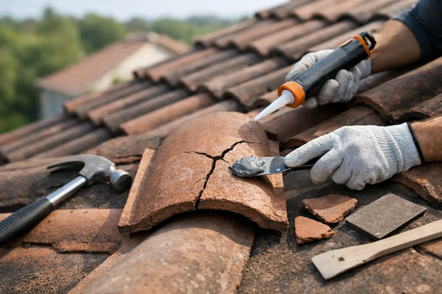 Can Cracked Roof Tiles Be Repaired? What to Do