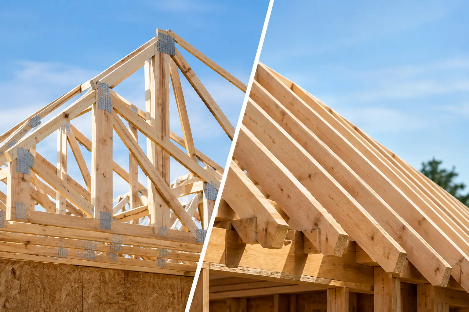 Roof Truss Versus Rafters: Which Is Right?