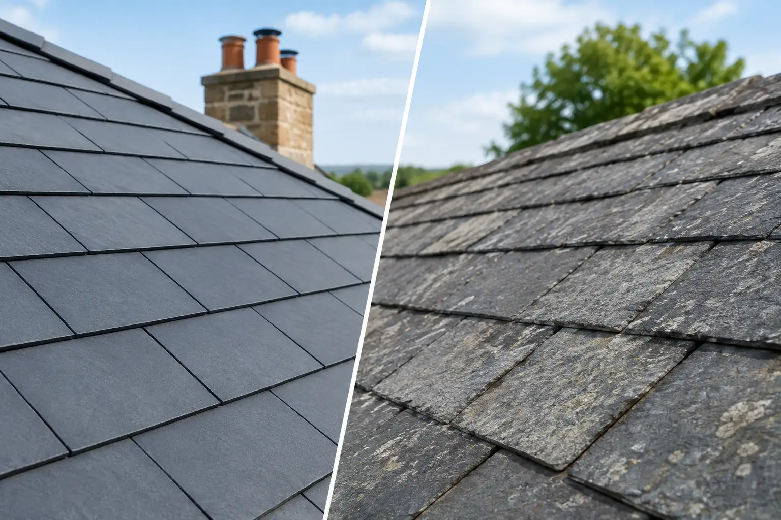 Synthetic Slate Versus Natural Slate for UK Roofs