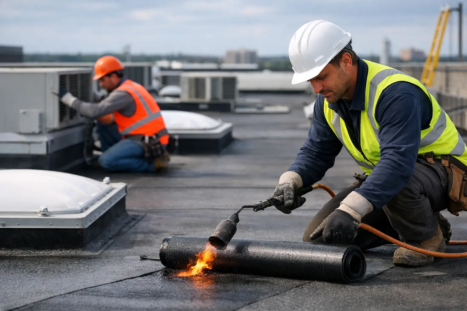 Commercial Roofing: Repairs, Maintenance and Renewal