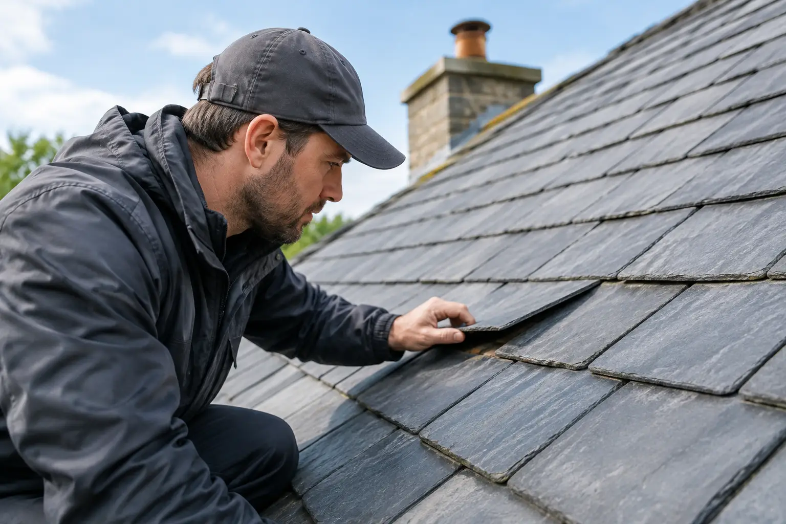 How to Spot Loose Roof Slates Before They Leak