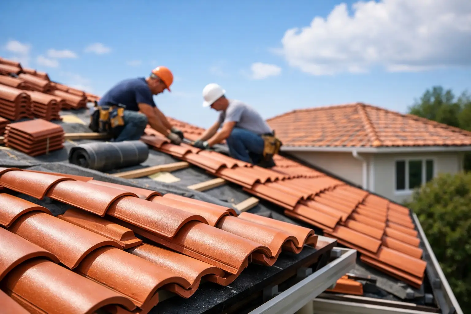 Tile Roof Installation for a Weatherproof Home