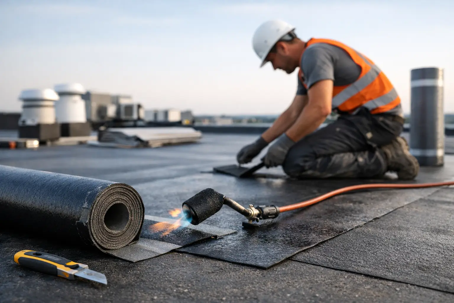 Flat Roofing Repair, Replacement and Care
