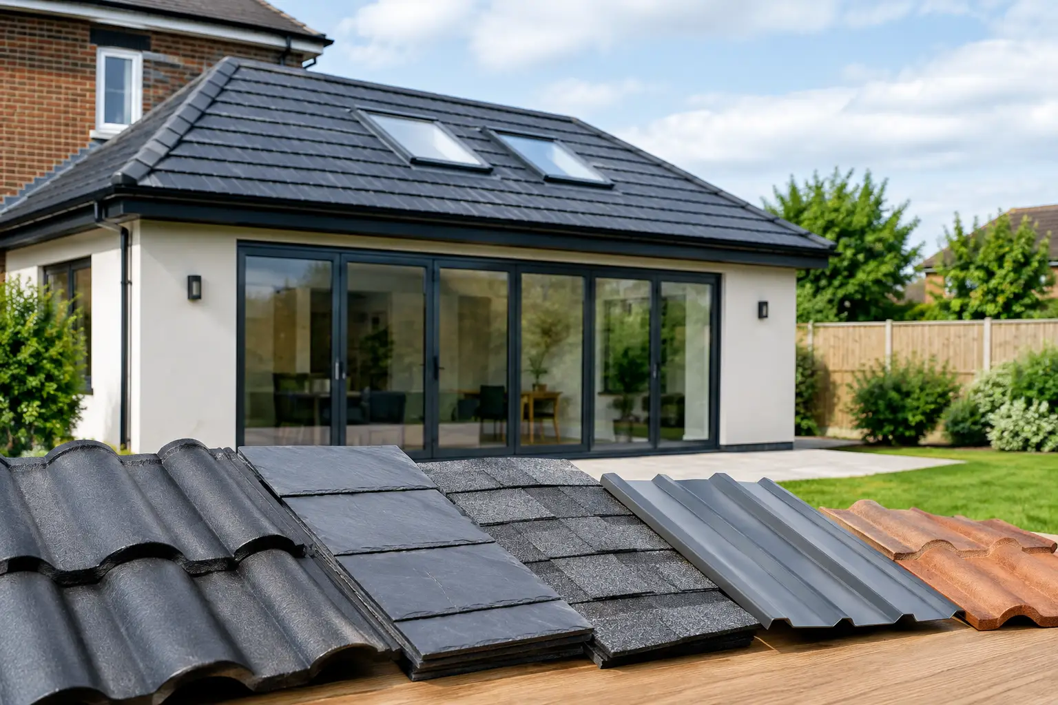Best Roofing Materials for Extensions in the UK