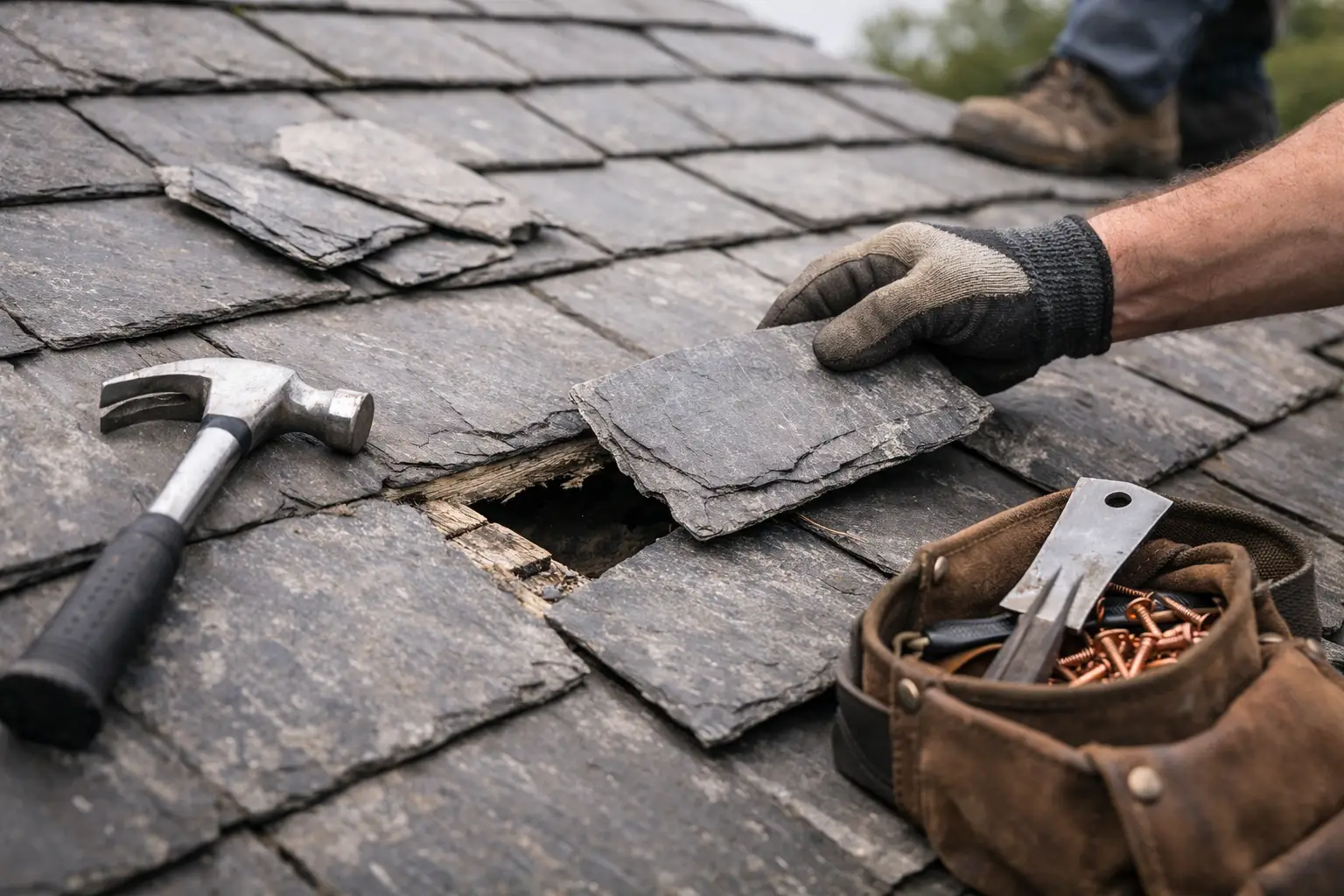 Slate Roof Repairs: What Needs Urgent Action