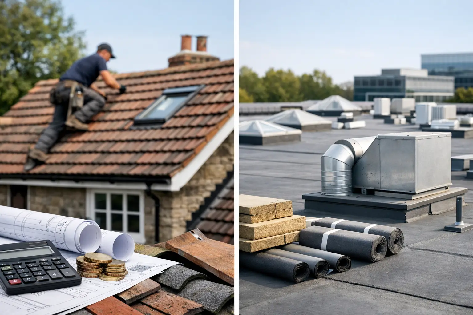 Roofing Costs for UK Homes and Businesses