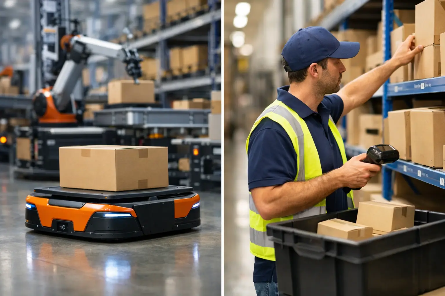 Warehouse Automation vs Manual Picking Compared